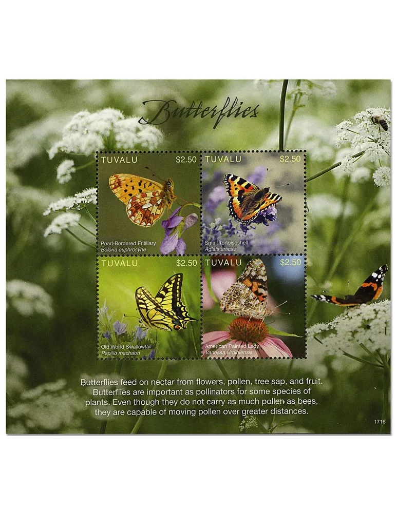 n° 1973/1976 - Timbre TUVALU Poste