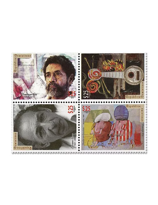 n° 1949/1952 - Timbre DOMINICAINE Poste