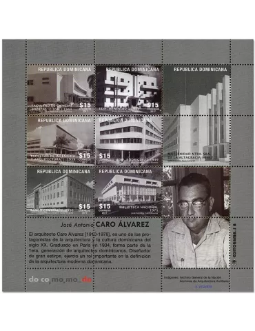 n° 1954/1959 - Timbre DOMINICAINE Poste