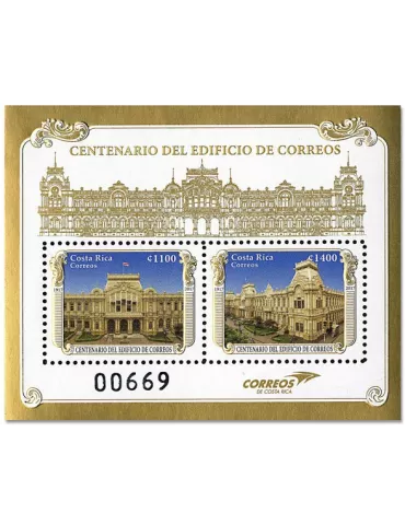 n° 60 - Timbre COSTA RICA Blocs et feuillets