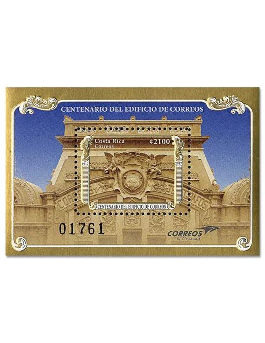 n° 61 - Timbre COSTA RICA Blocs et feuillets