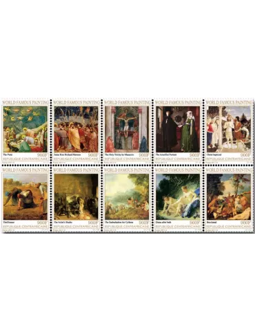 n° F5092A - Timbre CENTRAFRIQUE Poste