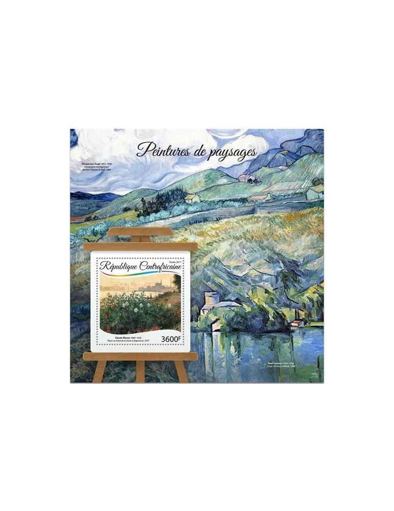 n° 1112 - Timbre CENTRAFRIQUE Blocs et feuillets