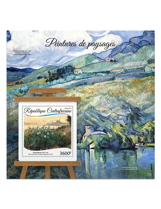 n° 1112 - Timbre CENTRAFRIQUE Blocs et feuillets