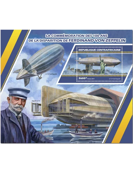 n° 1115 - Timbre CENTRAFRIQUE Blocs et feuillets