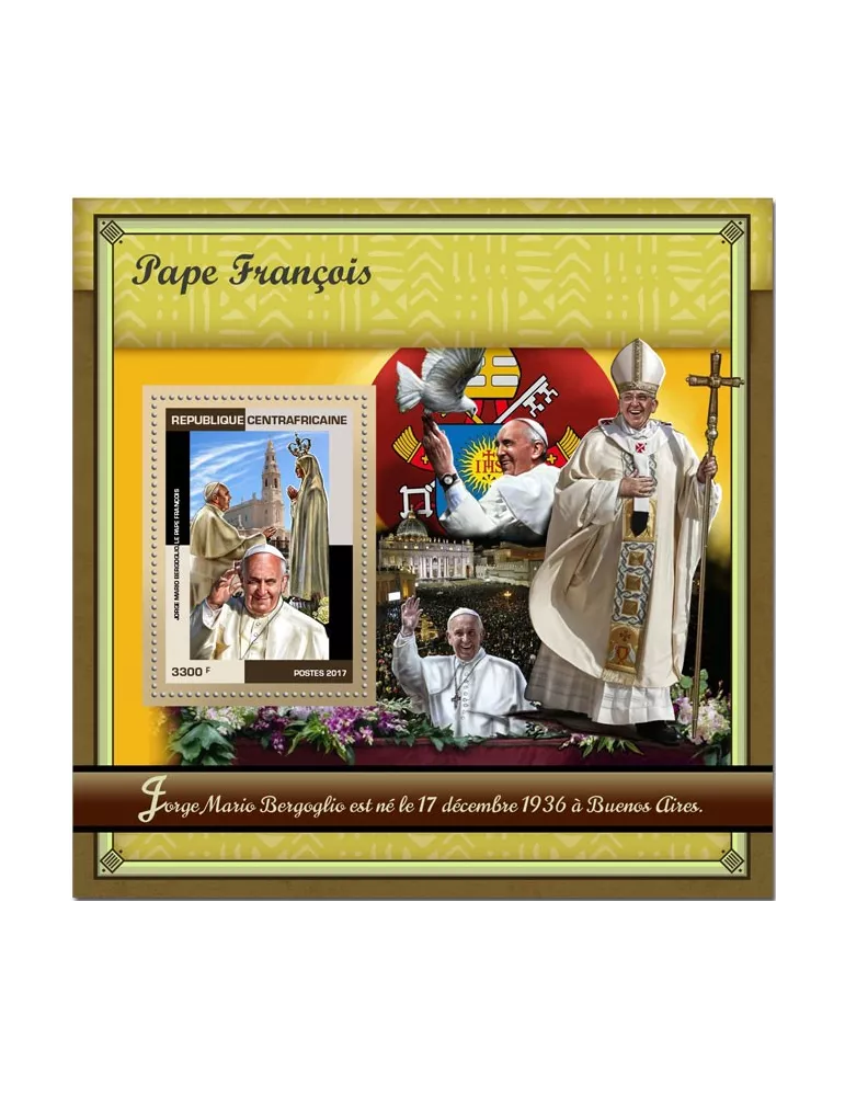 n° 1133 - Timbre CENTRAFRIQUE Blocs et feuillets