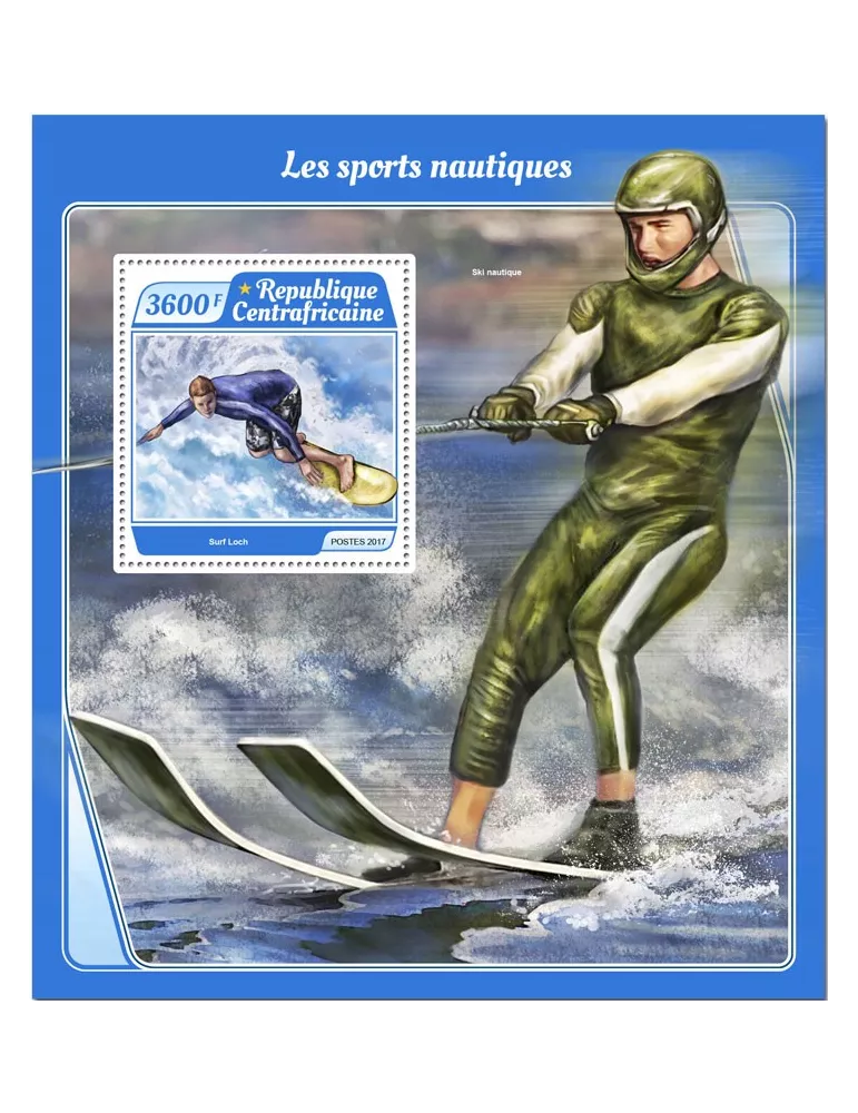 n° 1156 - Timbre CENTRAFRIQUE Blocs et feuillets