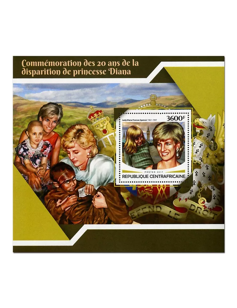 n° 1178 - Timbre CENTRAFRIQUE Blocs et feuillets