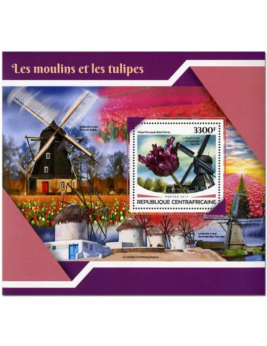 n° 1185 - Timbre CENTRAFRIQUE Blocs et feuillets