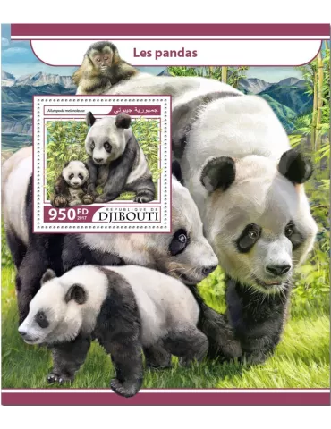 n° 203 - Timbre DJIBOUTI Blocs et feuillets