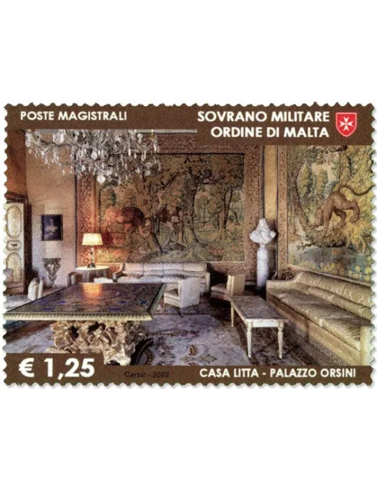 n° 1640/1643 - Timbre ORDRE de MALTE Poste