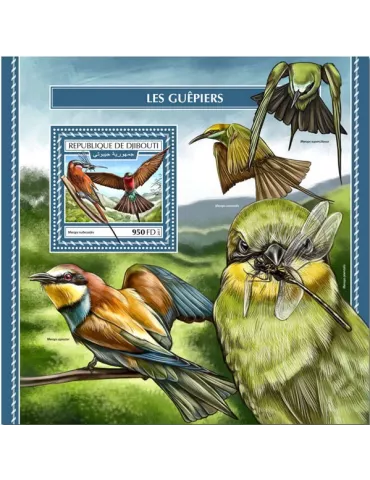 n° 257 - Timbre DJIBOUTI Blocs et feuillets