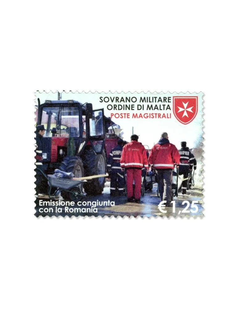 n° 1646/1647 - Timbre ORDRE de MALTE Poste