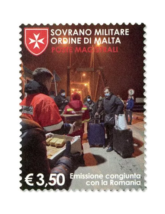 n° 1646/1647 - Timbre ORDRE de MALTE Poste