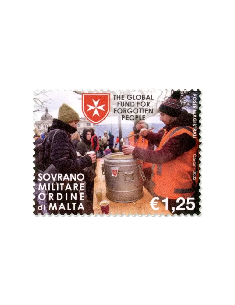 n° 1650/1653 - Timbre ORDRE de MALTE Poste