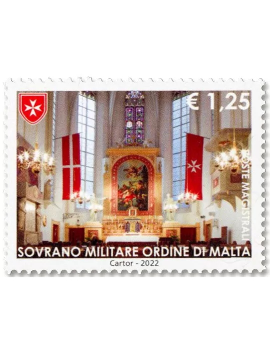 n° 1665/1668 - Timbre ORDRE de MALTE Poste