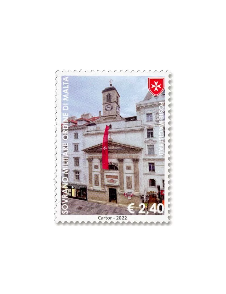 n° 1665/1668 - Timbre ORDRE de MALTE Poste