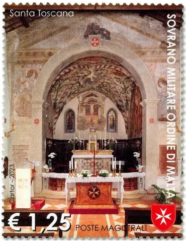 n° 1674/1677 - Timbre ORDRE de MALTE Poste 2