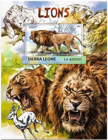 n° 1166 - Timbre SIERRA LEONE Blocs et feuillets