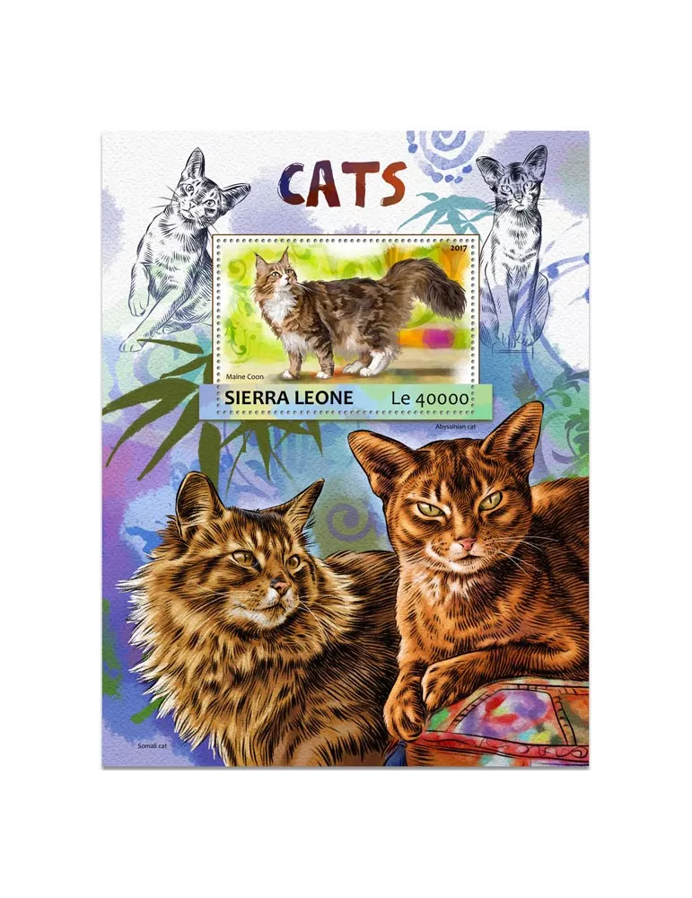 n° 1169 - Timbre SIERRA LEONE Blocs et feuillets