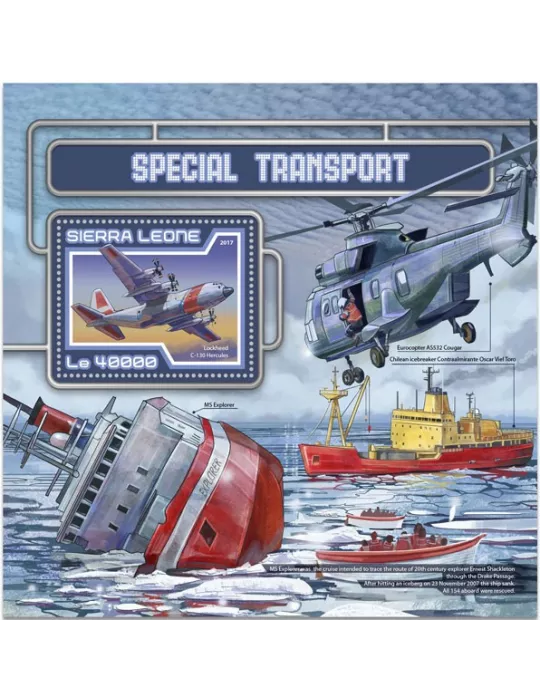 n° 1188 - Timbre SIERRA LEONE Blocs et feuillets