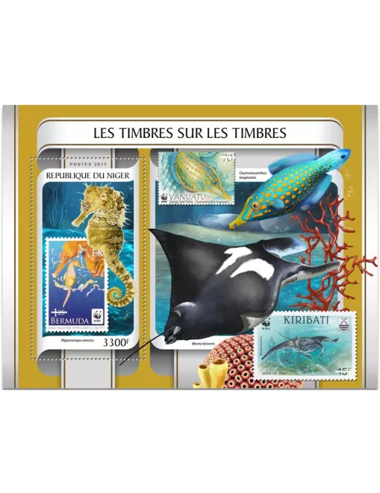 n° 722 - Timbre NIGER Blocs et feuillets