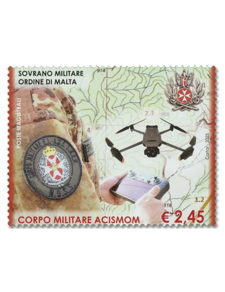 n° 1706/1709 - Timbre ORDRE de MALTE Poste