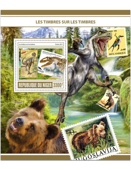 n° 748 - Timbre NIGER Blocs et feuillets