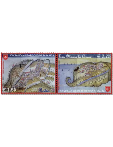 n° 1710/1711 - Timbre ORDRE de MALTE Poste