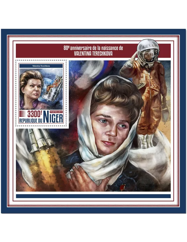 n° 801 - Timbre NIGER Blocs et feuillets