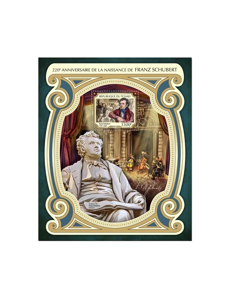 n° 182 - Timbre TCHAD Blocs et feuillets