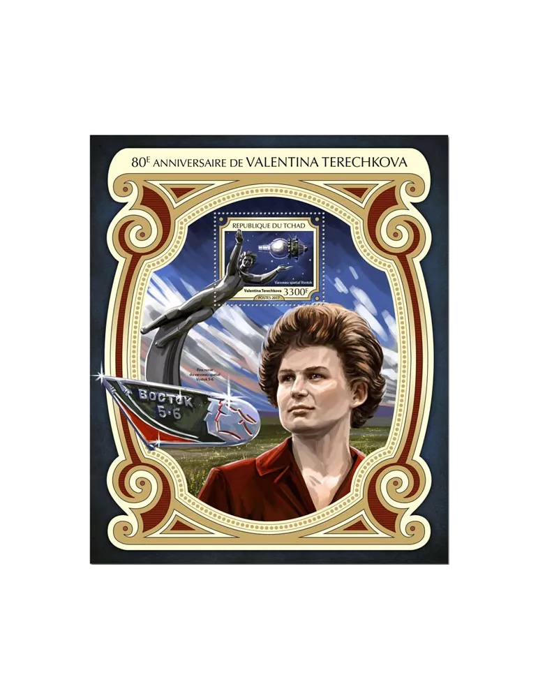 n° 190 - Timbre TCHAD Blocs et feuillets