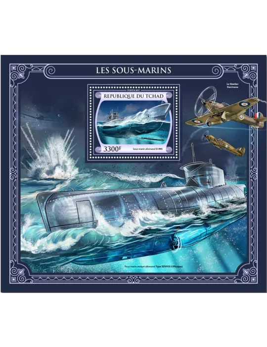 n° 237 - Timbre TCHAD Blocs et feuillets