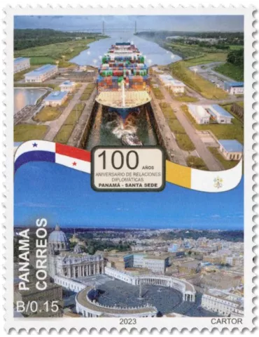 n° 1401/1403 - Timbre PANAMA Poste 2