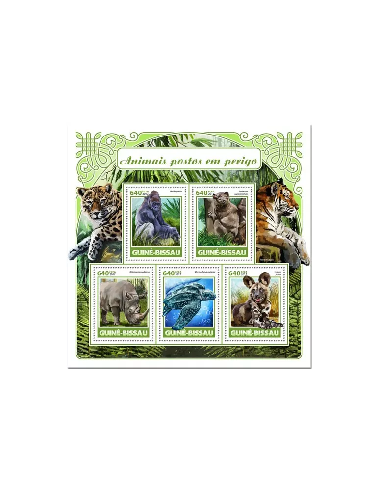 n° 7149/7153 - Timbre GUINÉE-BISSAU Poste