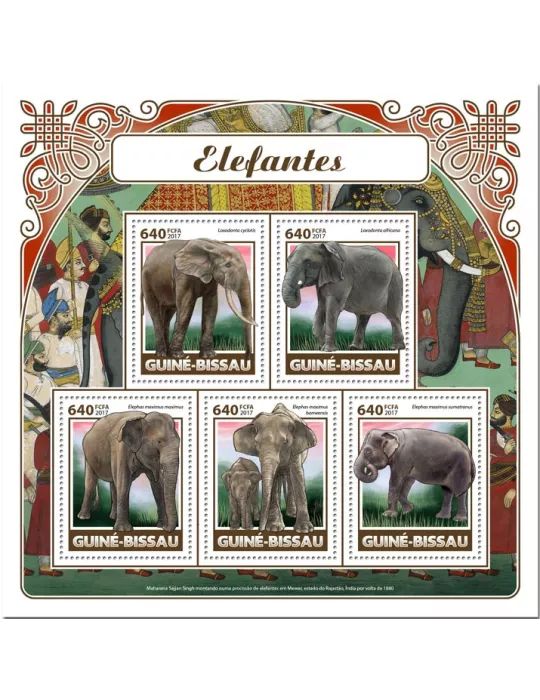 n° 7159/7163 - Timbre GUINÉE-BISSAU Poste