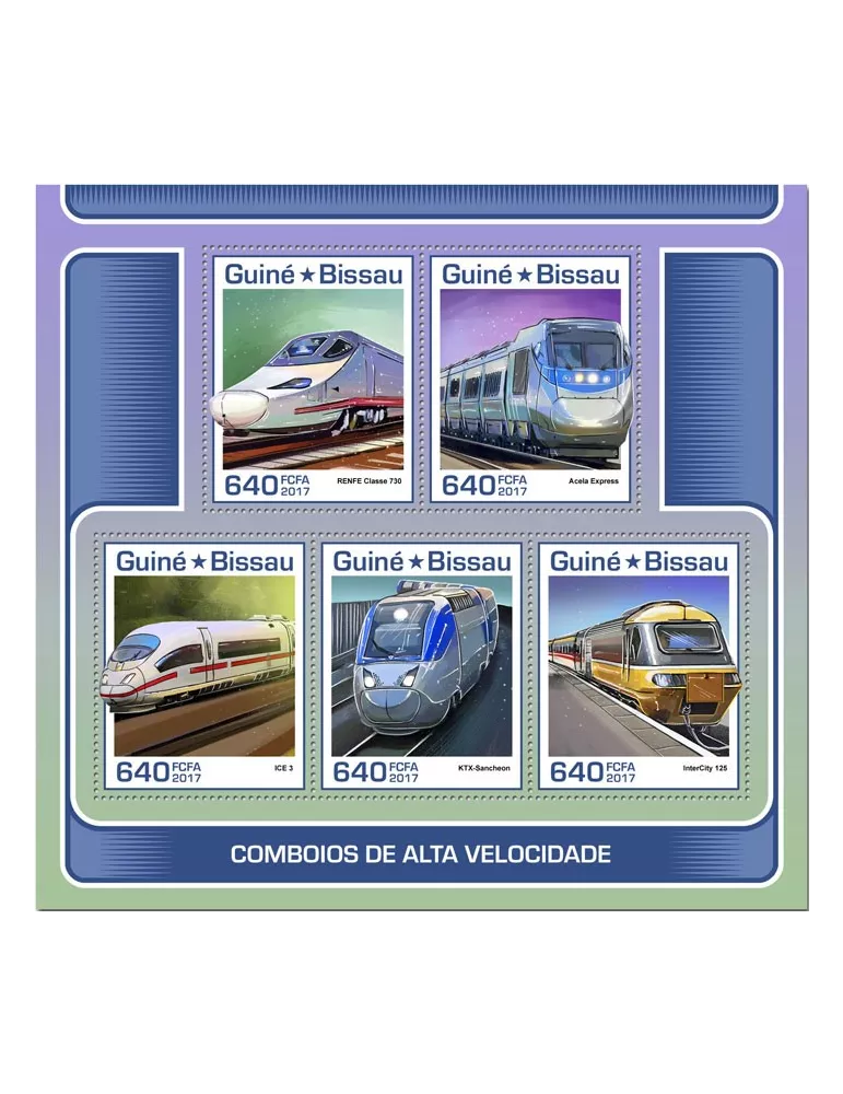 n° 7184/7188 - Timbre GUINÉE-BISSAU Poste