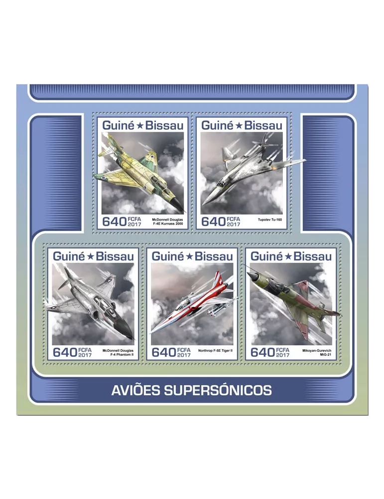 n° 7189/7193 - Timbre GUINÉE-BISSAU Poste