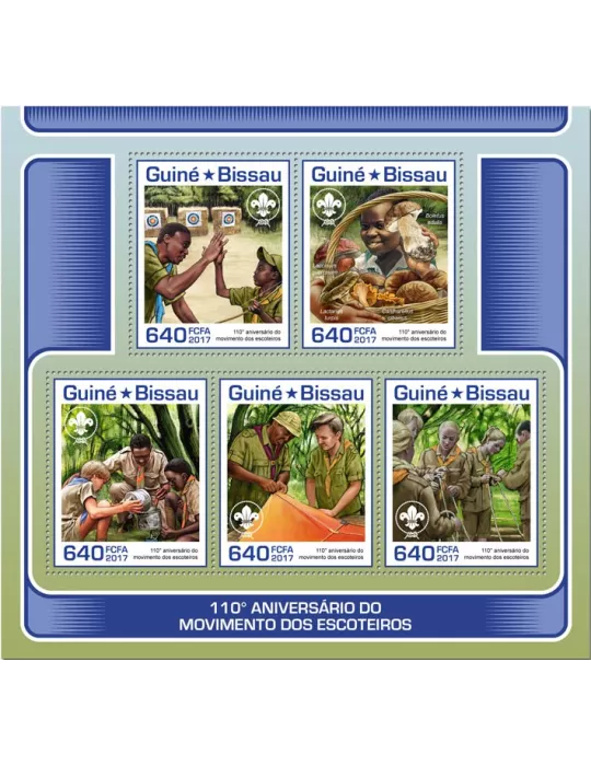 n° 7204/7208 - Timbre GUINÉE-BISSAU Poste