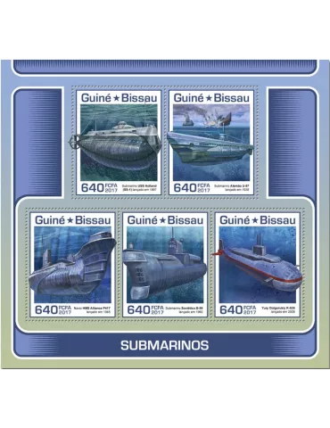 n° 7214/7218 - Timbre GUINÉE-BISSAU Poste