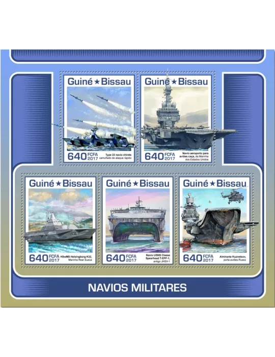 n° 7219/7223 - Timbre GUINÉE-BISSAU Poste