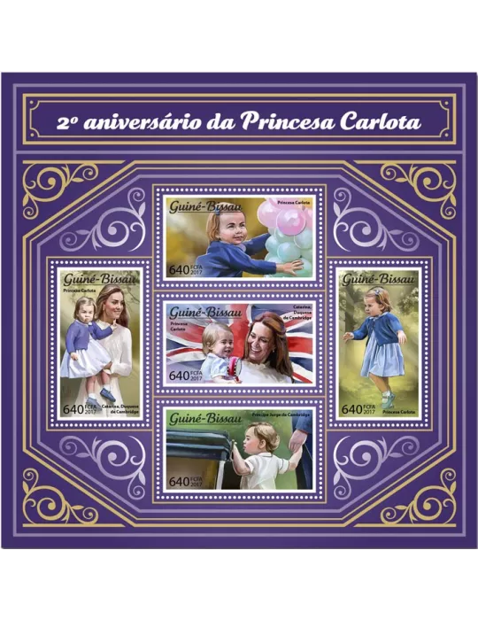 n° 7244/7248 - Timbre GUINÉE-BISSAU Poste