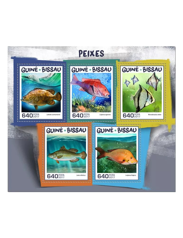 n° 7298/7302 - Timbre GUINÉE-BISSAU Poste