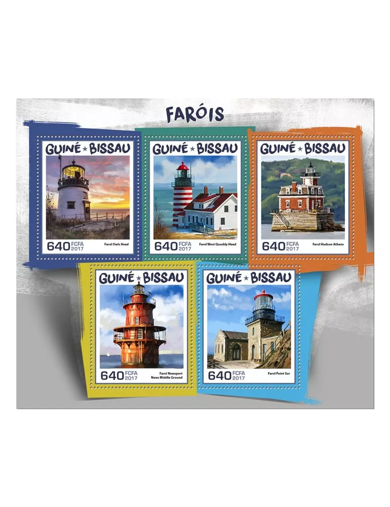 n° 7313/7317 - Timbre GUINÉE-BISSAU Poste