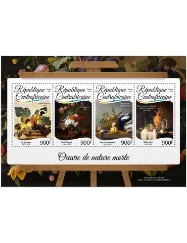 n° 4957/4960 - Timbre CENTRAFRIQUE Poste