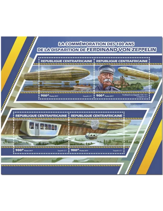 n° 4977/4980 - Timbre CENTRAFRIQUE Poste