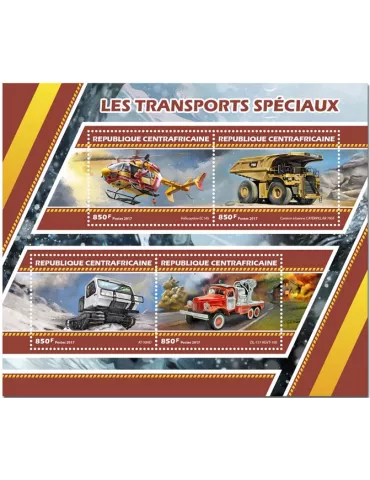 n° 5013/5016 - Timbre CENTRAFRIQUE Poste