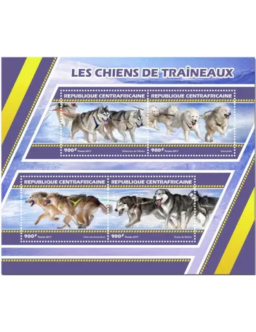 n° 5017/5020 - Timbre CENTRAFRIQUE Poste