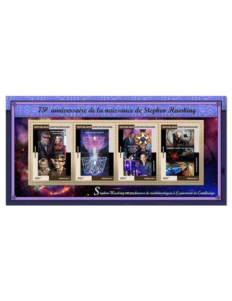 n° 5041/5044 - Timbre CENTRAFRIQUE Poste