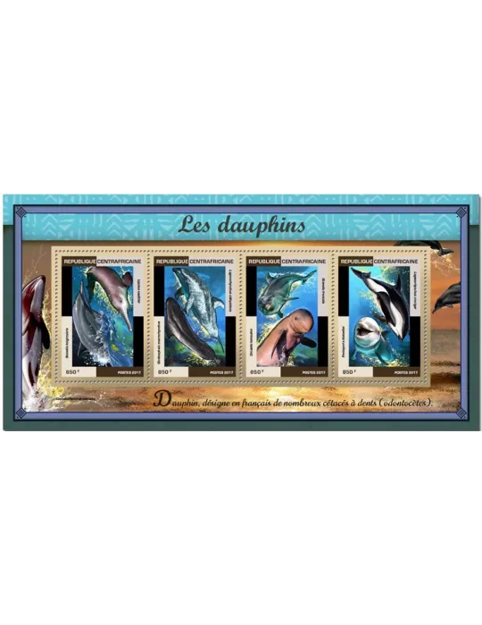 n° 5057/5060 - Timbre CENTRAFRIQUE Poste